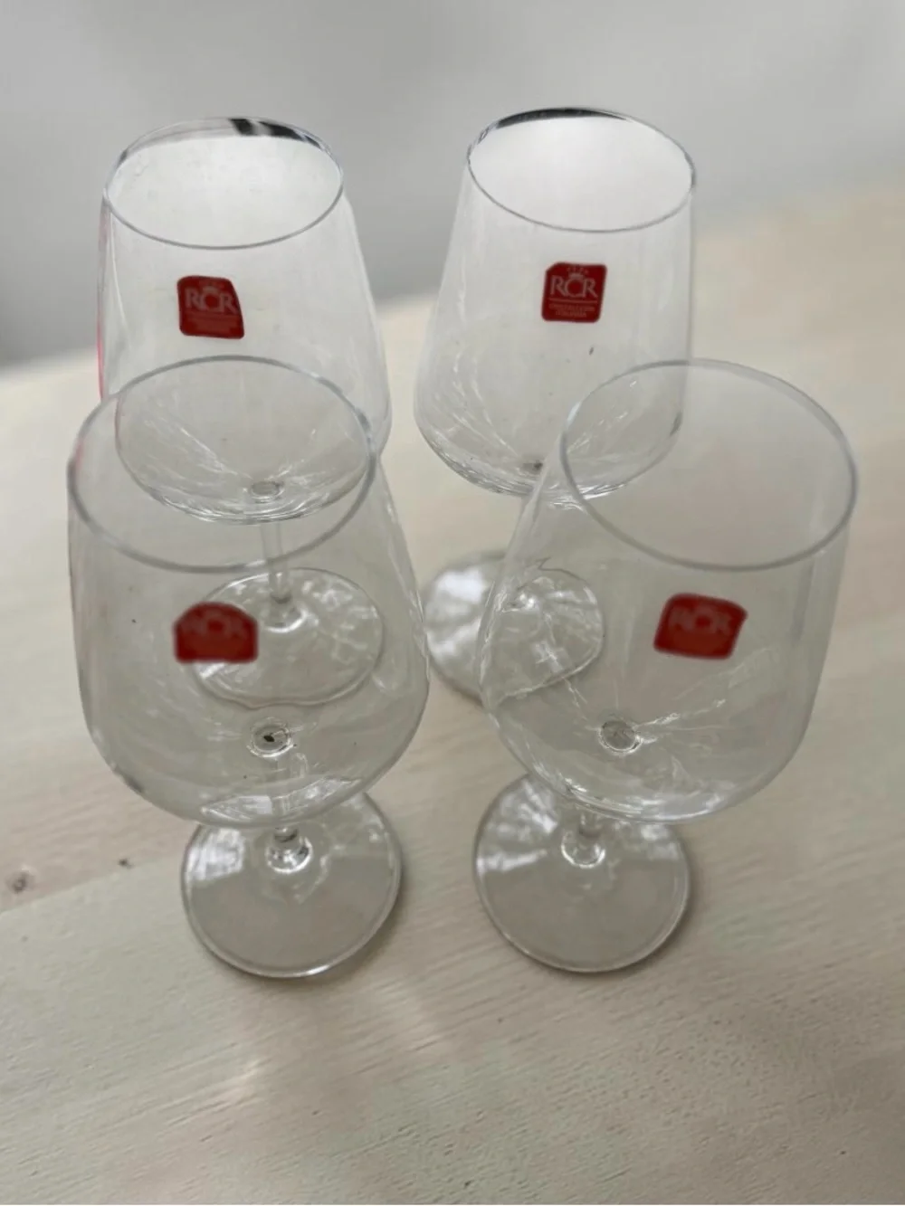 RCR Cristalleria Italiana Wine Glasses Set of 4